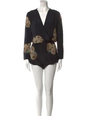 Stone Cold Fox Black Darna Romper